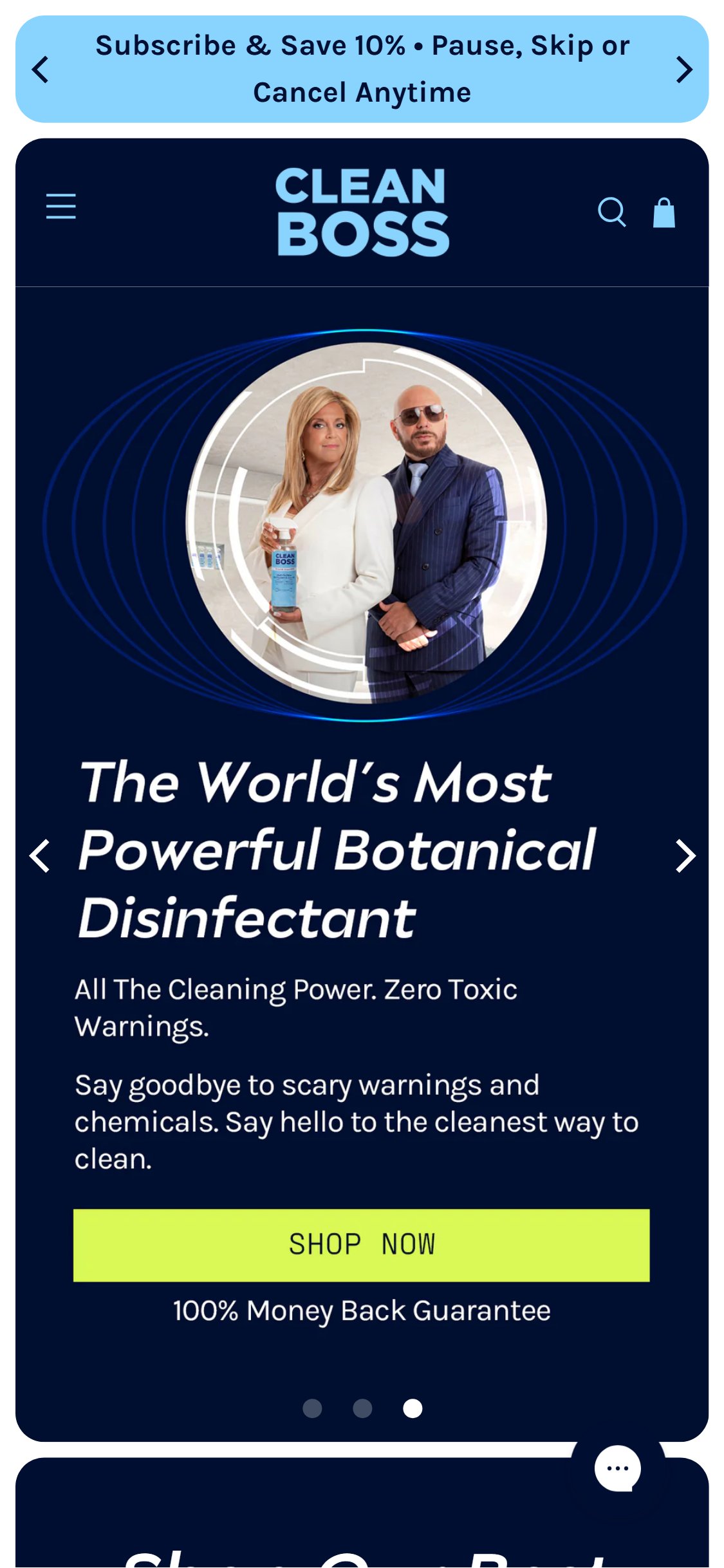 Clean Boss — Mobile