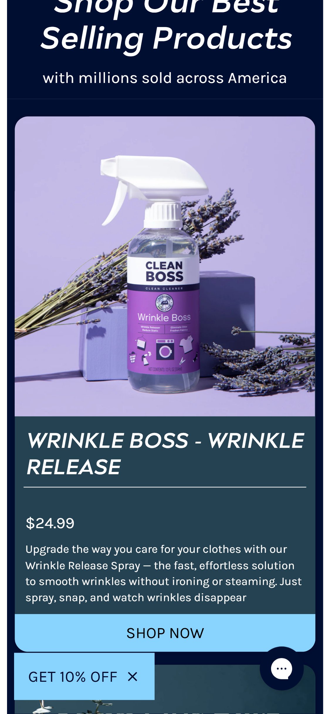 Clean Boss — Mobile