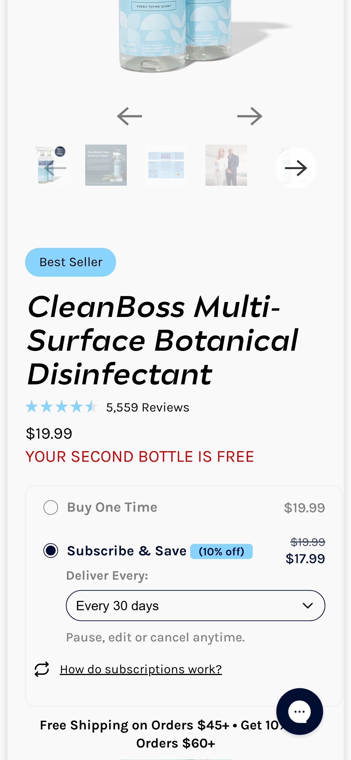 Clean Boss — Mobile